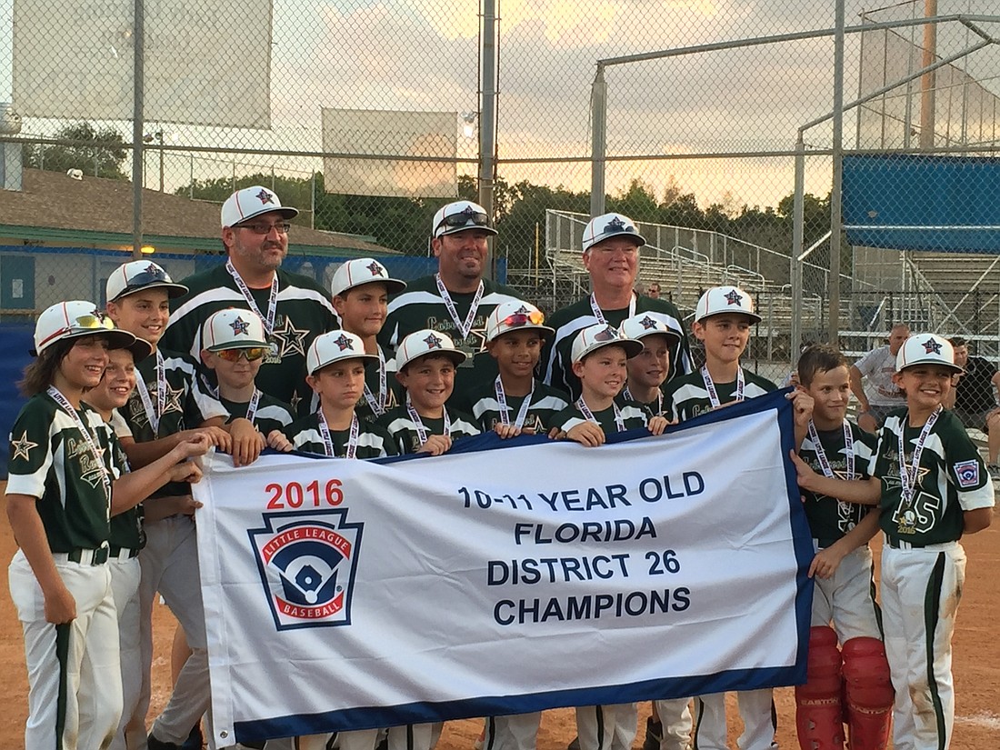 The Lakewood Ranch Little League 10-and 11-year-old All-Star team will compete in the Section IV Tournament July 8-10. (courtesy photo)
