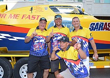 Team Color Me Fast with Dave Mitchell, Billy Gregan, Dion Souza and Michael Holderness.