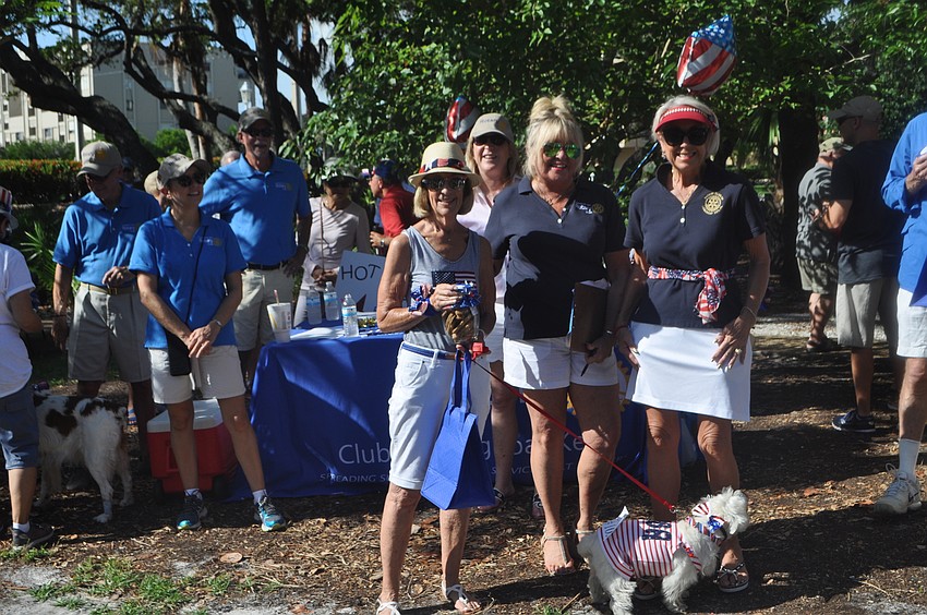 Barbara Kuzmich and Bonnie won Most Patriotic