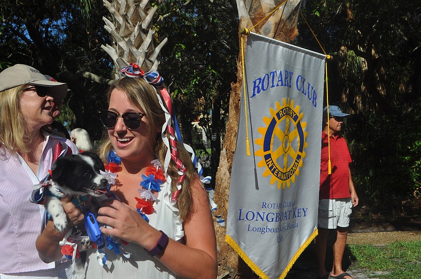 Tori Given with dog Blue