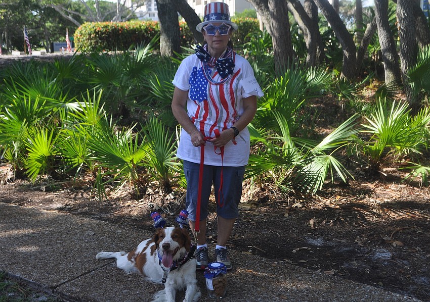 Sharon Avison with Bryce, who won Most Creative