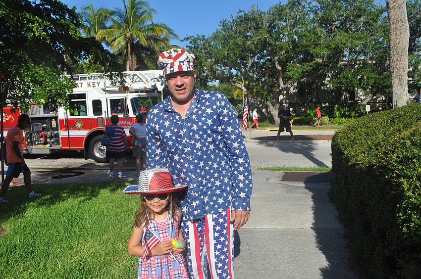 Ivan Zunz and daughter Zuleika, 5