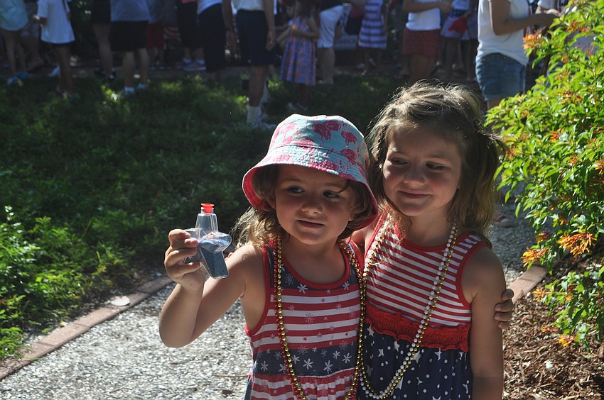 Alahna Smith, 4, and Lexi Gwen, 6