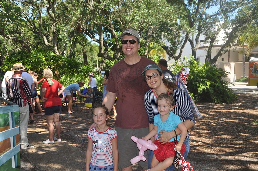 Juliana and Martin Grebing with daughters, Bianca, 5, and Victoria, 2