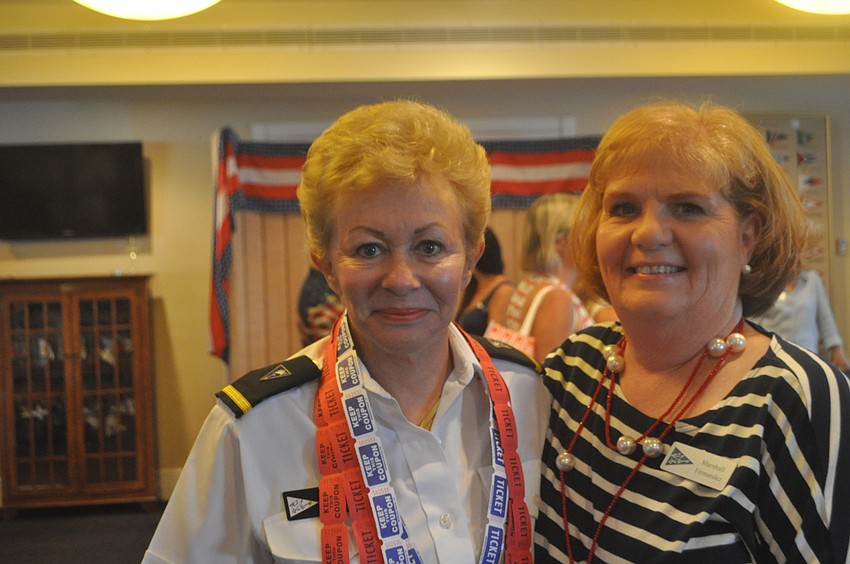 Commodore Lynn Smith and Marshall Fernandez