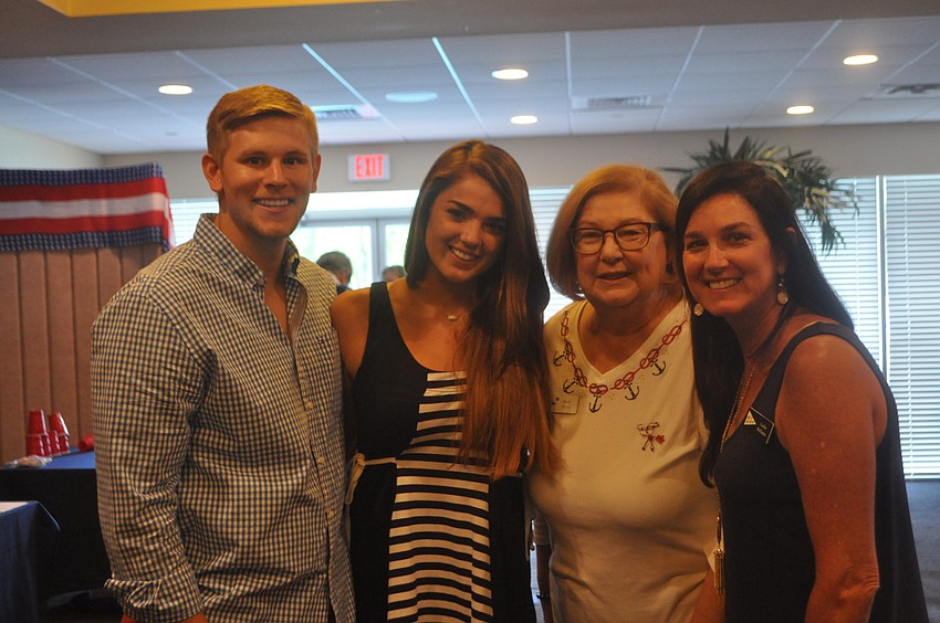 T.J. Gawalis, Megan Williams, Leslie Williams and Barb Price
