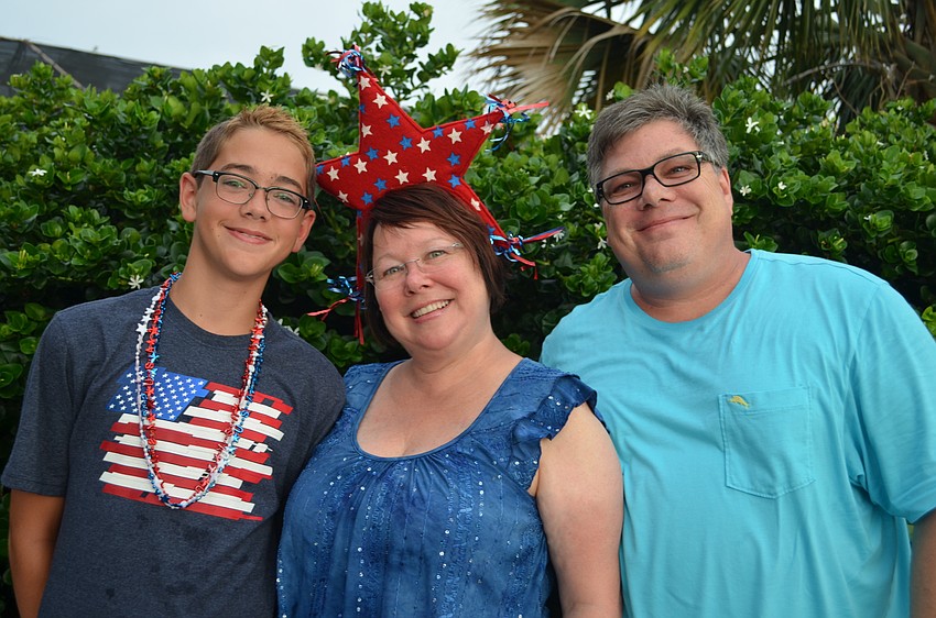 Liam, Laura and Nick Bednarczyk