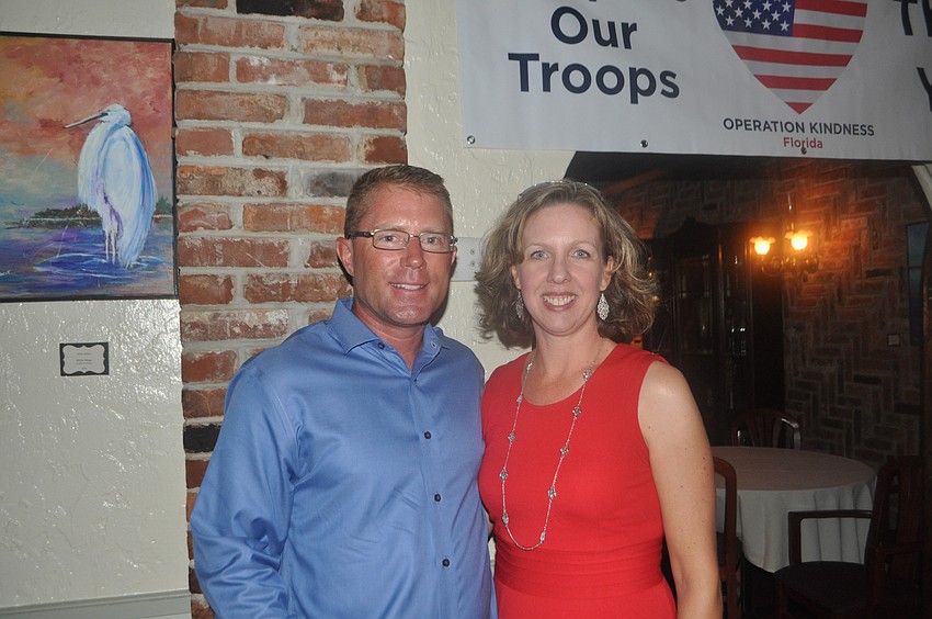 Air Force Veteran Morgan Watt and his wife Amber