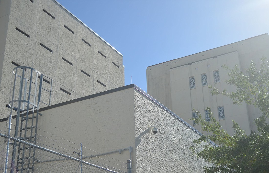 The Sarasota County jail sits at 2020 Main Street in downtown Sarasota.