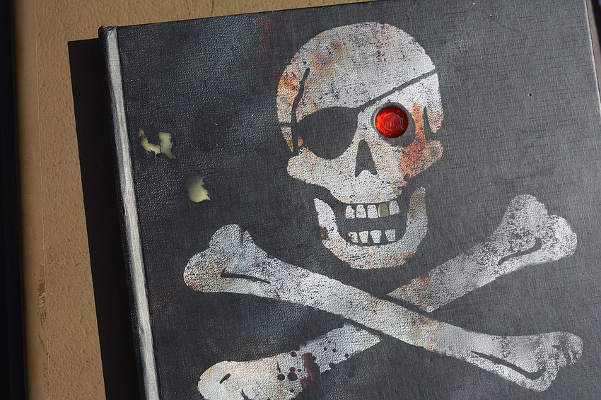 All pirates have their eye on treasure.