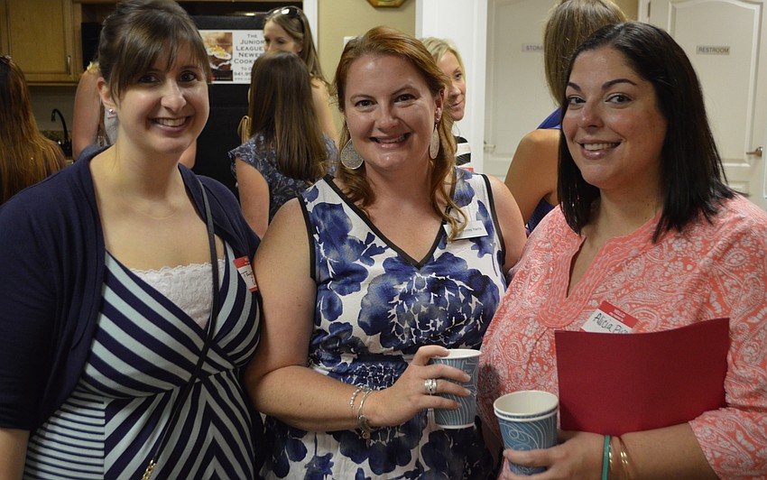 Taylor Collins, Ashley Harris and Alicia Piro.