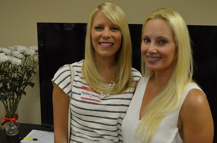 Ashley Spradley and Jeanne Paulus.