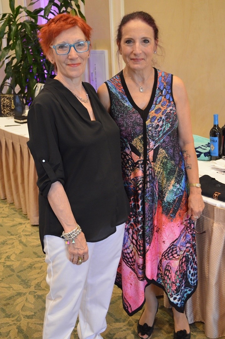 Marian Repetti and Shari Amatto.
