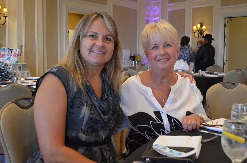 Samantha Creakbaum and Barb Beil.