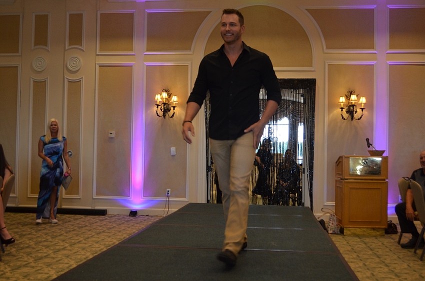 Eric Martsolf hits the runway.
