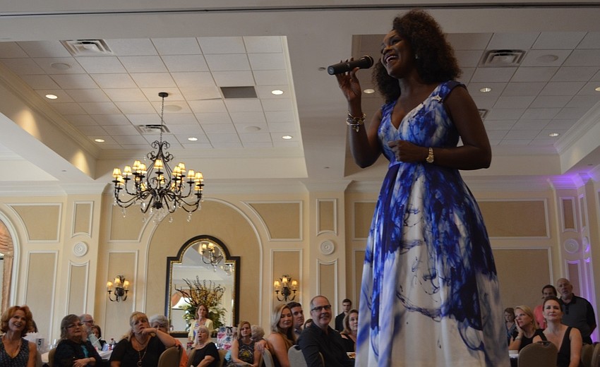 Miss America 2004 Ericka Dunlap sings “God Bless America.”