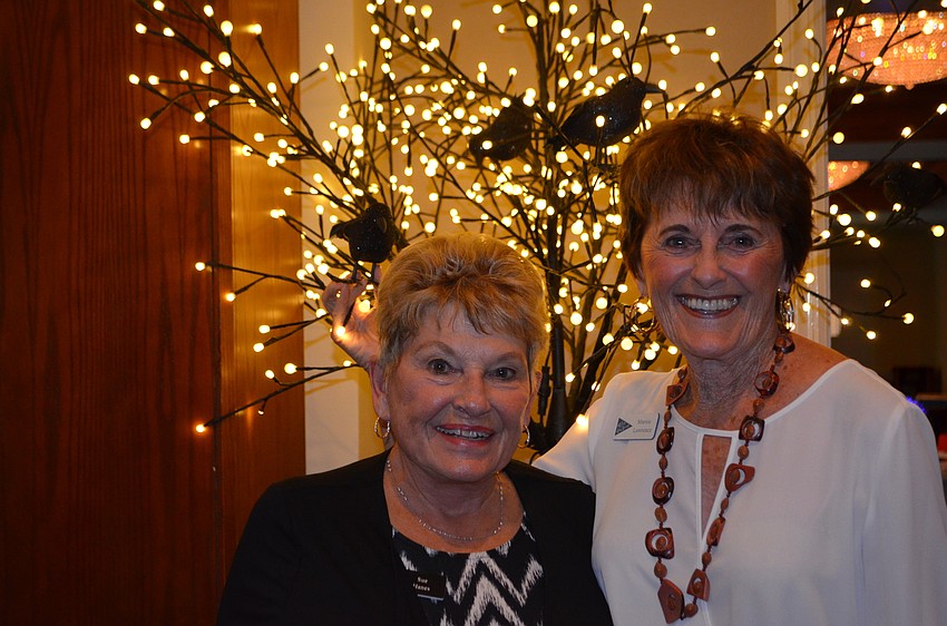 Sue Hanes and Marnie Lawrence