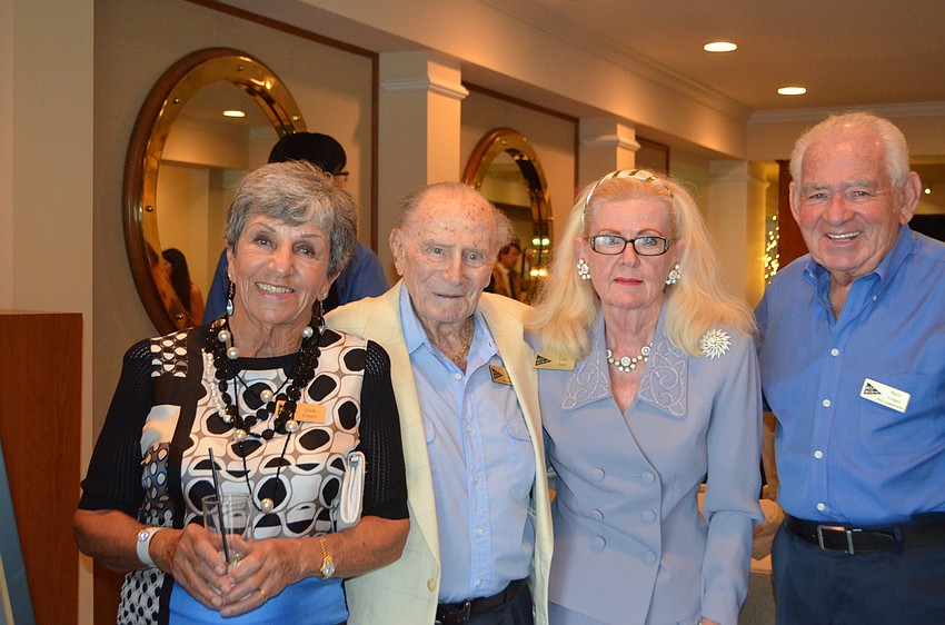 Uschi Cooper, Past Commodore Jack Jaret and wife Sally and Marty Cooper