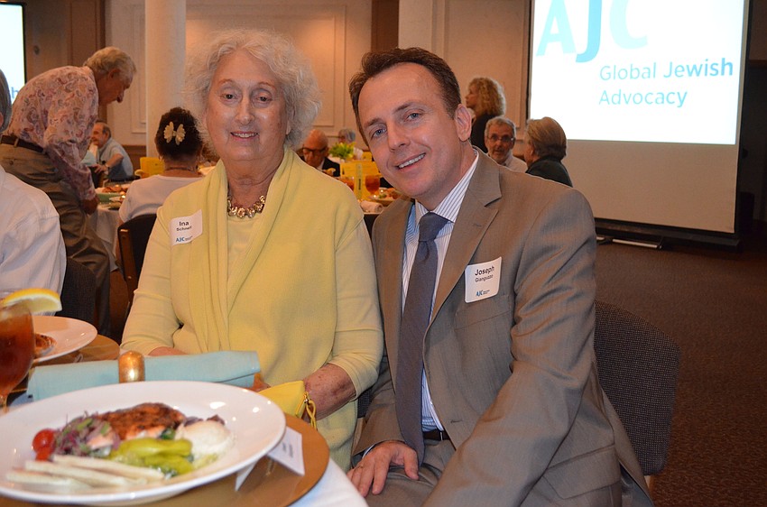 Ina Schnell and Joseph Gianguzzo.