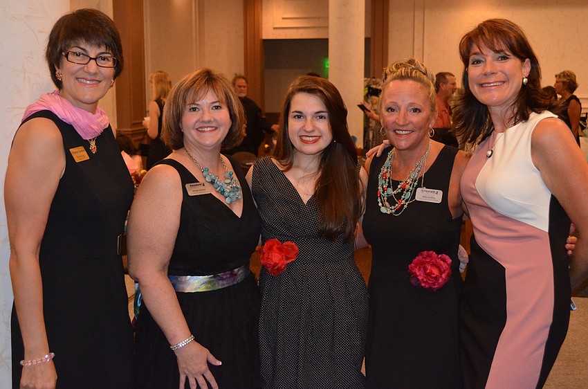 Principal of Wordslinger Marketing & PR Sharon Kunkel, Goodwill Manasota Director of Development Morgan Gerhart, Goodwill Youth Ambassador Brianna Moss, Goodwill Foundation Development Team Leader Kelly Gardner and Goodwill Manasota Director of Marketing