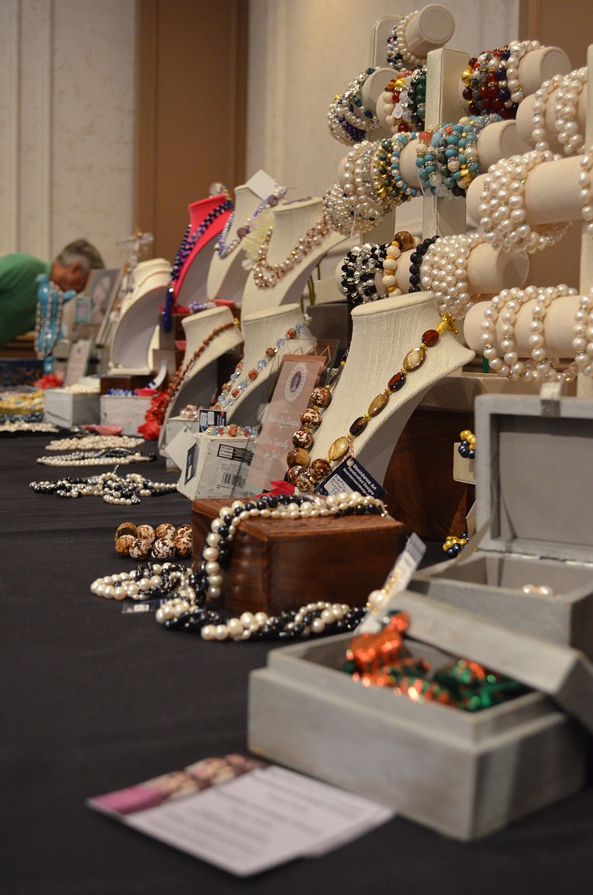 Moondance Art was one of several jewelry designers to sell its handcrafted pieces at the event.