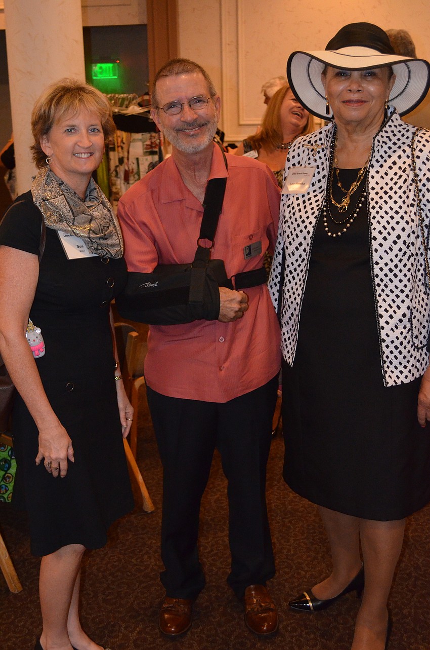 Sue Miller, President and CEO Goodwill Manasota Bob Rosinsky and Dr. Lou Bertha Wharton.
