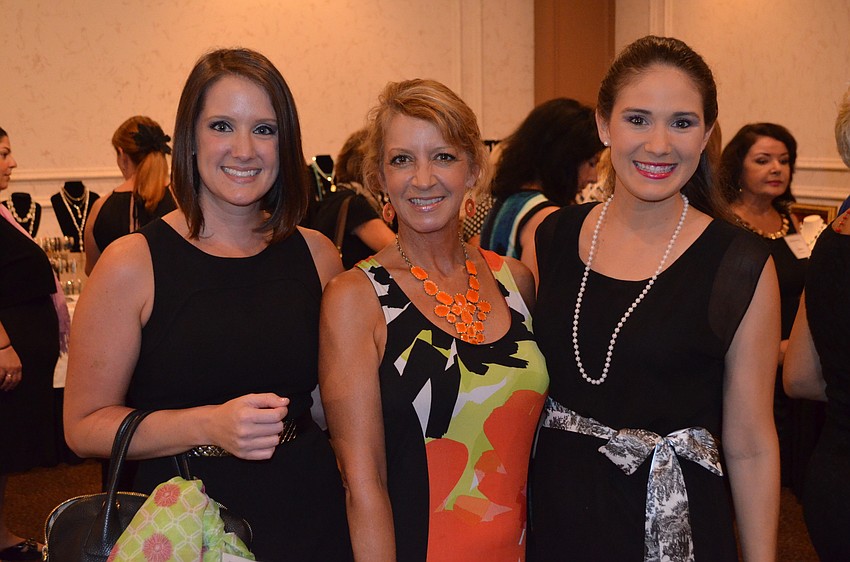 Jen Rust, Barbie Nilsen and Junior League model Kelly Baldwin.