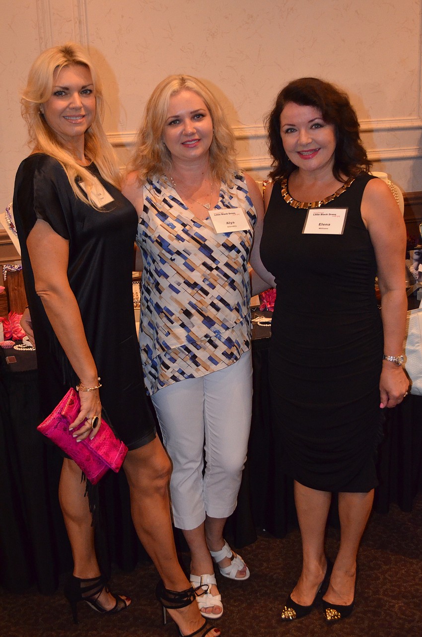 Inna Snyder, Alya Olievskiy and Elena Williams.