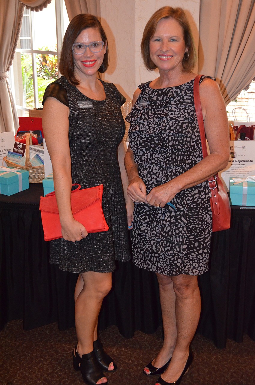 Anna E. Von Gehr and Sharon Freddes.