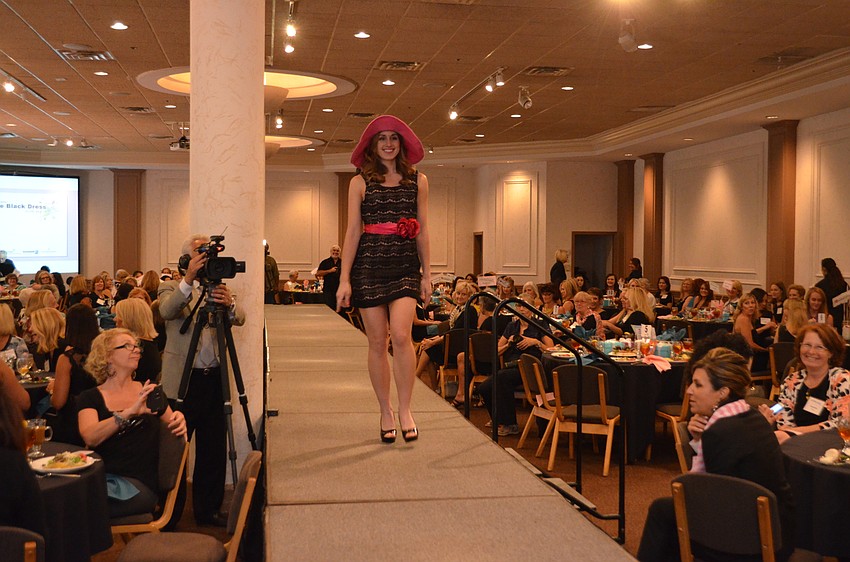 Marissa Rossnagle sports a Forever 21 dress that was bought at Goodwill for more than 75% off the original price.