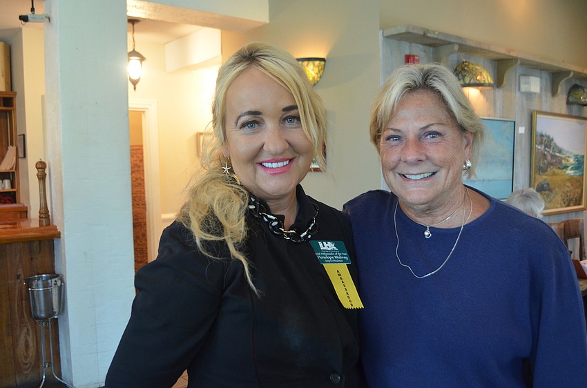 Chamber Ambassador Penelope Mabrey of SERVPRO Bradenton and Chamber President Gail Loefgren