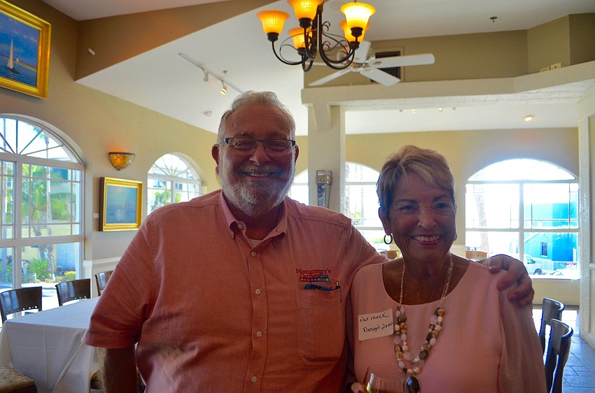 Jack Dean of Montgomery Carpets Plus and Pat Mock of Design 2000