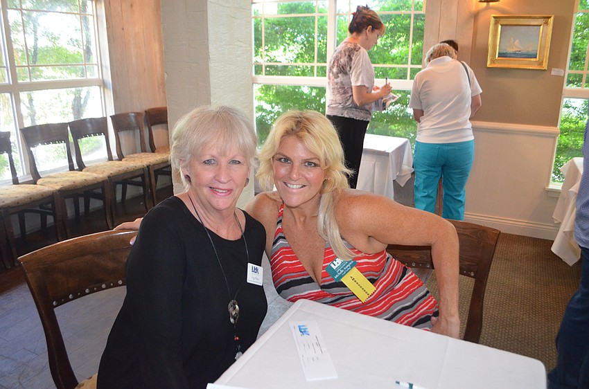 Chamber Member Peg Pluto and Chamber Ambassador Michelle Sampson of Cool Today