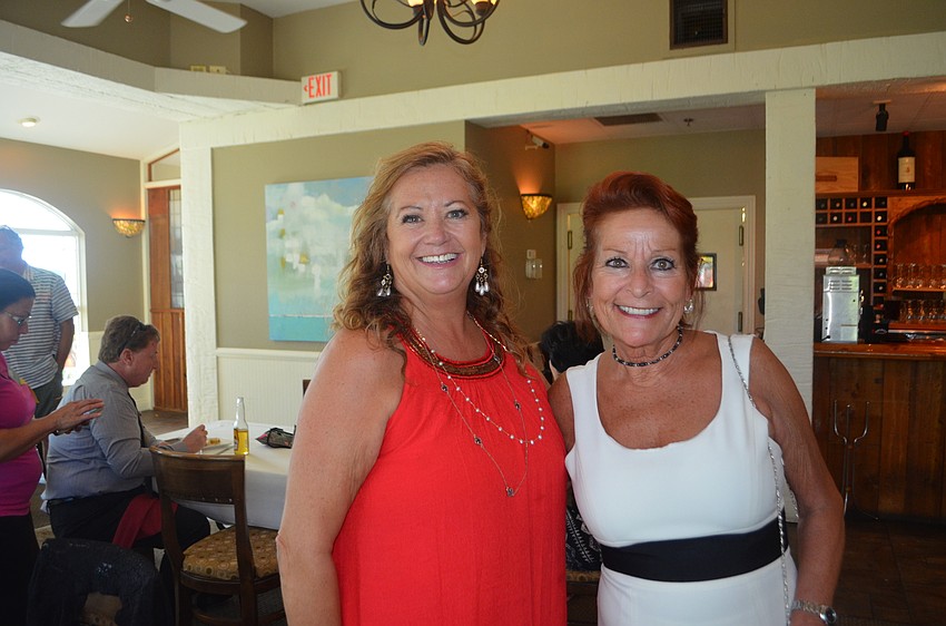 Tina Prizament of Interior Motives and Judy Tatar of Gray Hawk