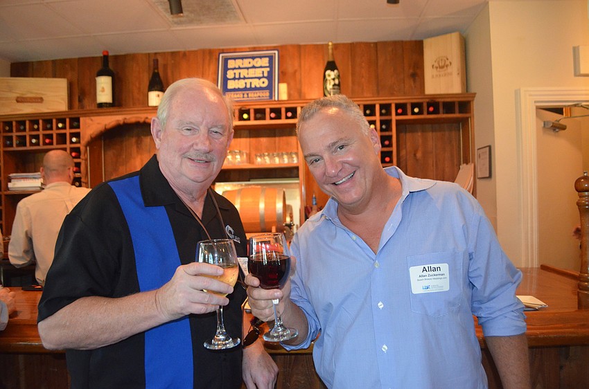 Ron Fuller of Surf Shack and Alan Zuckerman of Beach Breeze Weddings