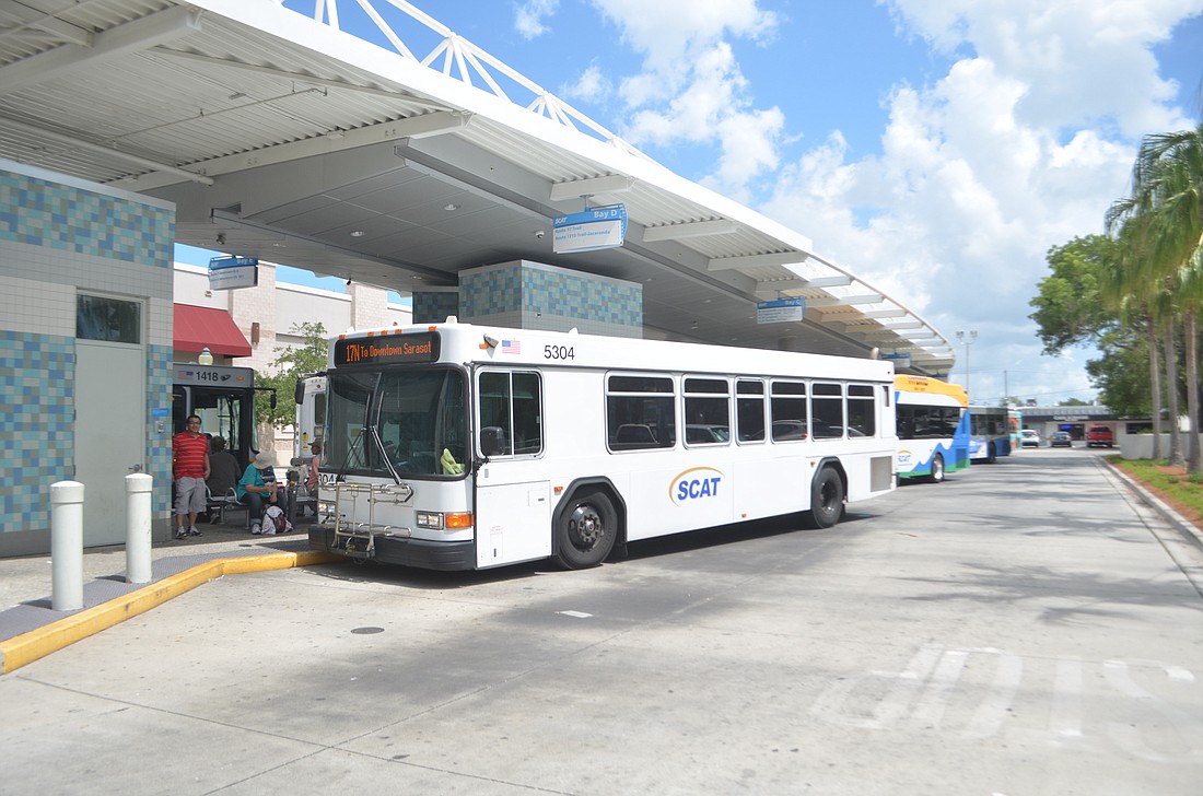 The majority of SCAT's bus routes utilize the downtown transfer station. With the transfer station already working at capacity at certain times of the day, possibilities for expansion have been identified.