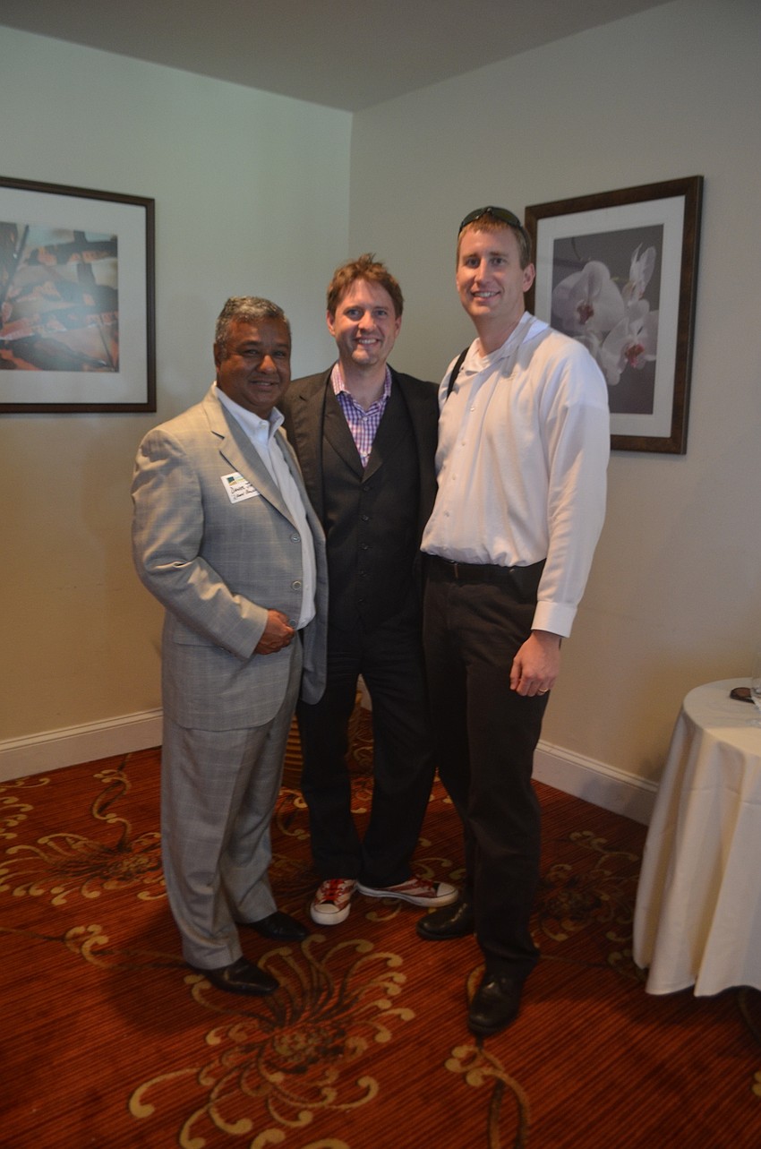 (from left to right) Daniel Jittu, Wes Roberts and Ryan Mach