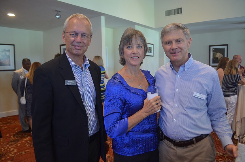 (from left to right) Steve High, Ellen Furlong, Don Furlong