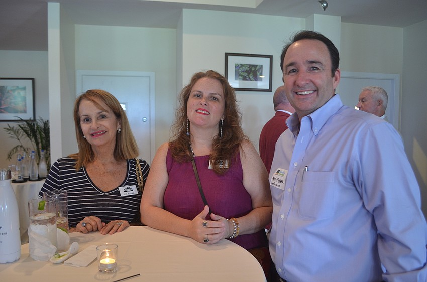 (from left to right) Pat Pollack, Danielle Pollack and Matthew Mcaleer