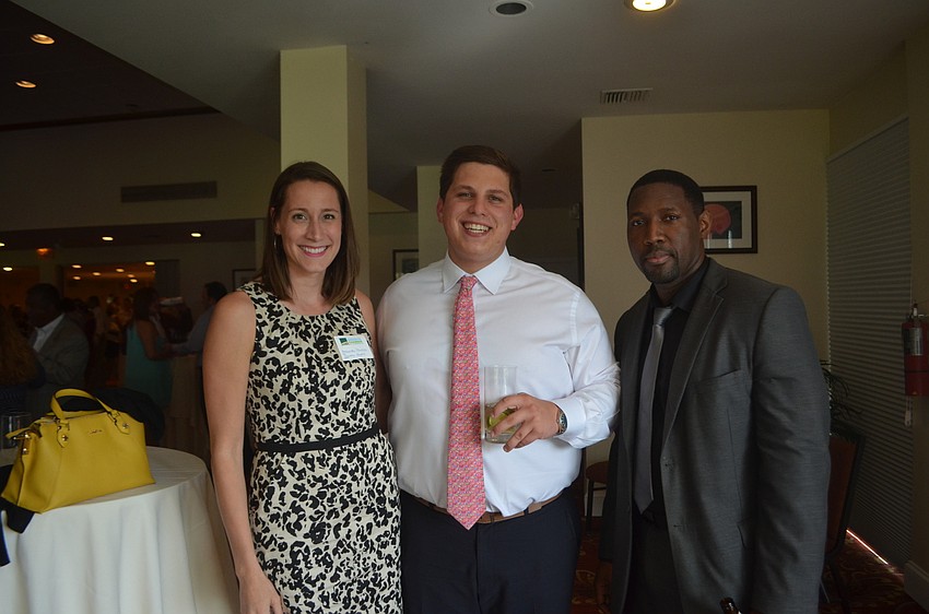 (from left to right) Amanda Parrish, Nicolai Israileff and Ralph Bienne