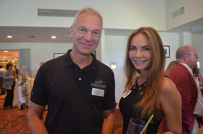 Rudi Weiss (left) and Tia Castle