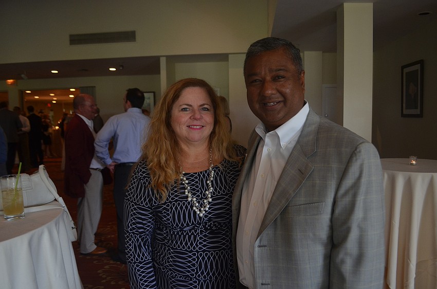 Sharon Litchfield (left) and Daniel Jittu (right)