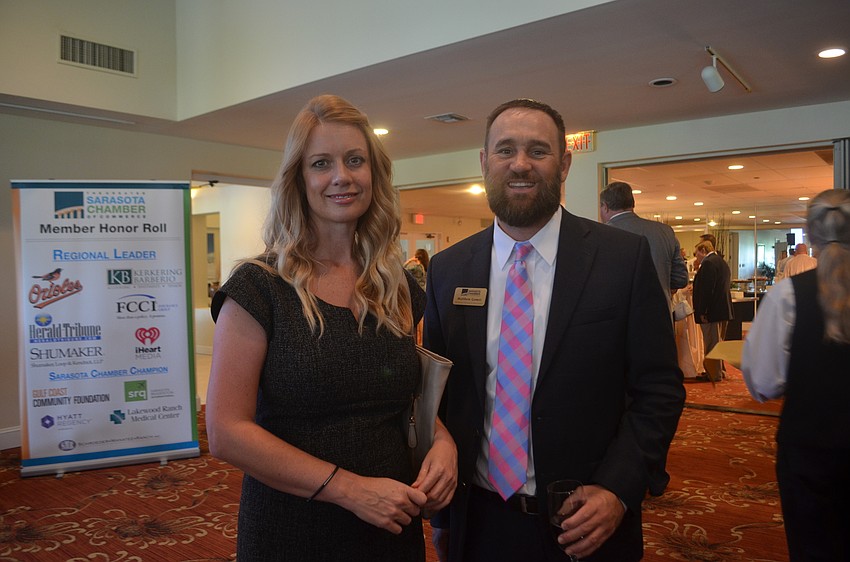 Tracy Dawson (left) and Matthew Gower (right)