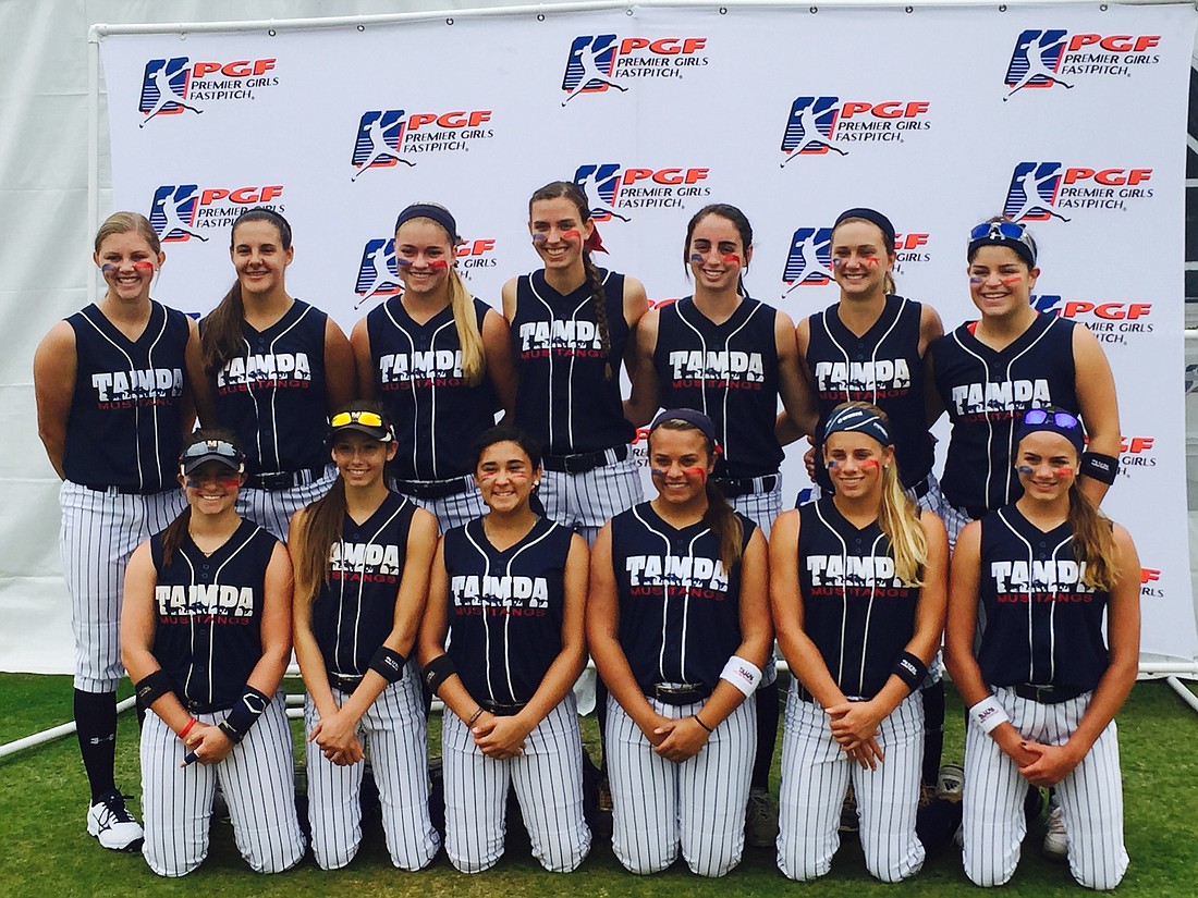 After 10 years together, the Tampa Mustangs 18U squad, pictured during their 16U PGF National Championship run, played their final tournament together July 23-29, at the 18U PGF National Championship, Huntington Beach, Calif.