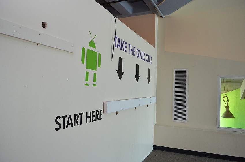 At this point, the walls are the most consistent signifier of the building's former tenant.