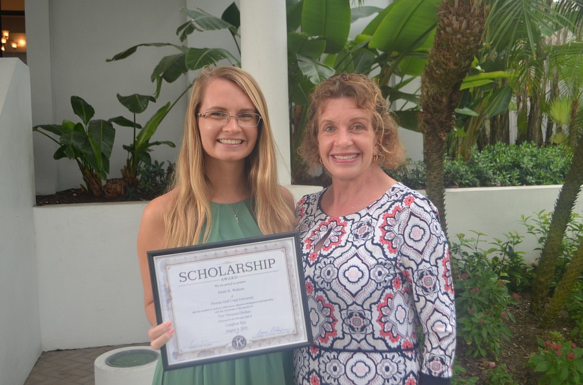 Emily Waikem with her mom Maggie Harvey.