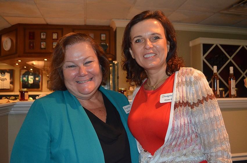 Laura Dorsey and Oxana Dats of Insignia Bank