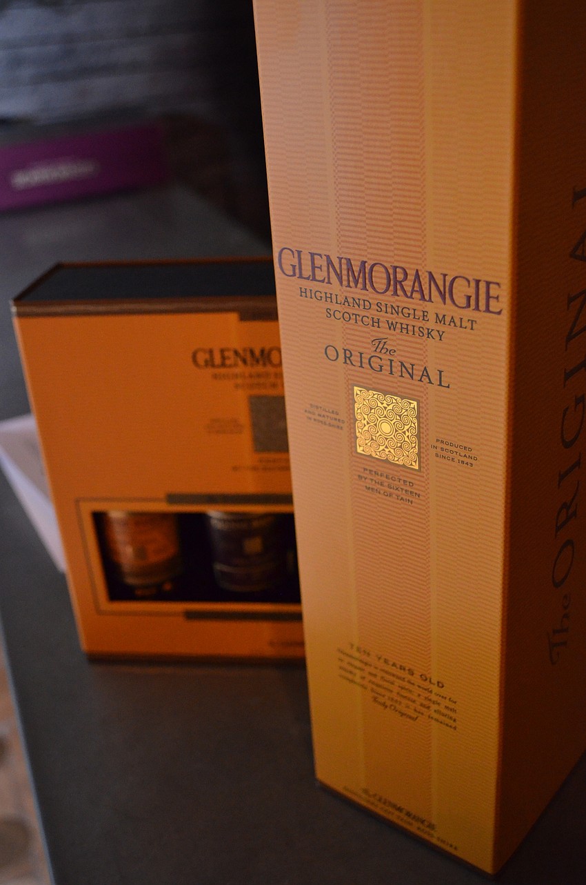 Attendees also had the chance to enter a raffle for a ten-year-old scotch whiskey.