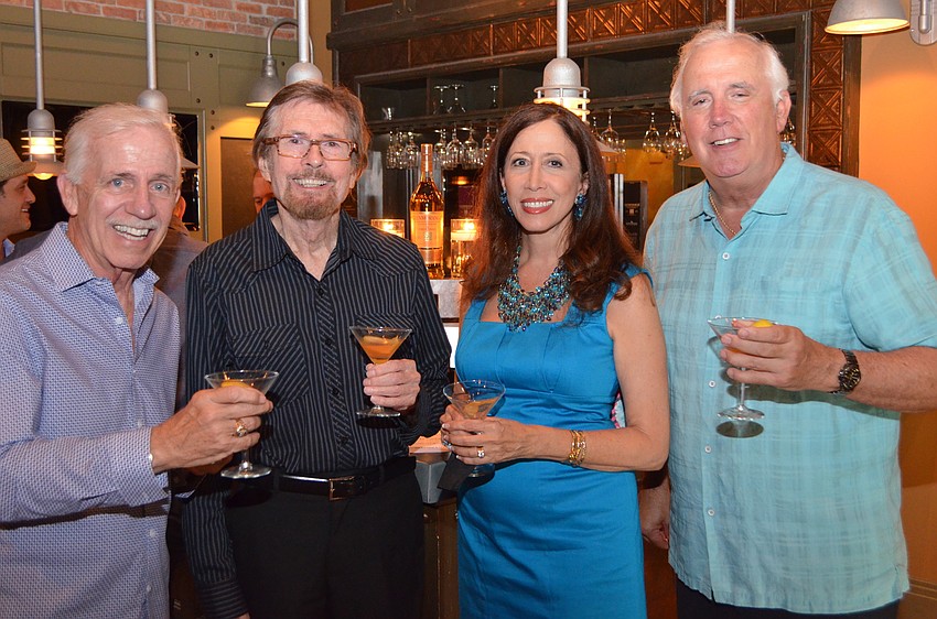 Terry Schoch, John and Donna Moffitt and Tim Schoch.