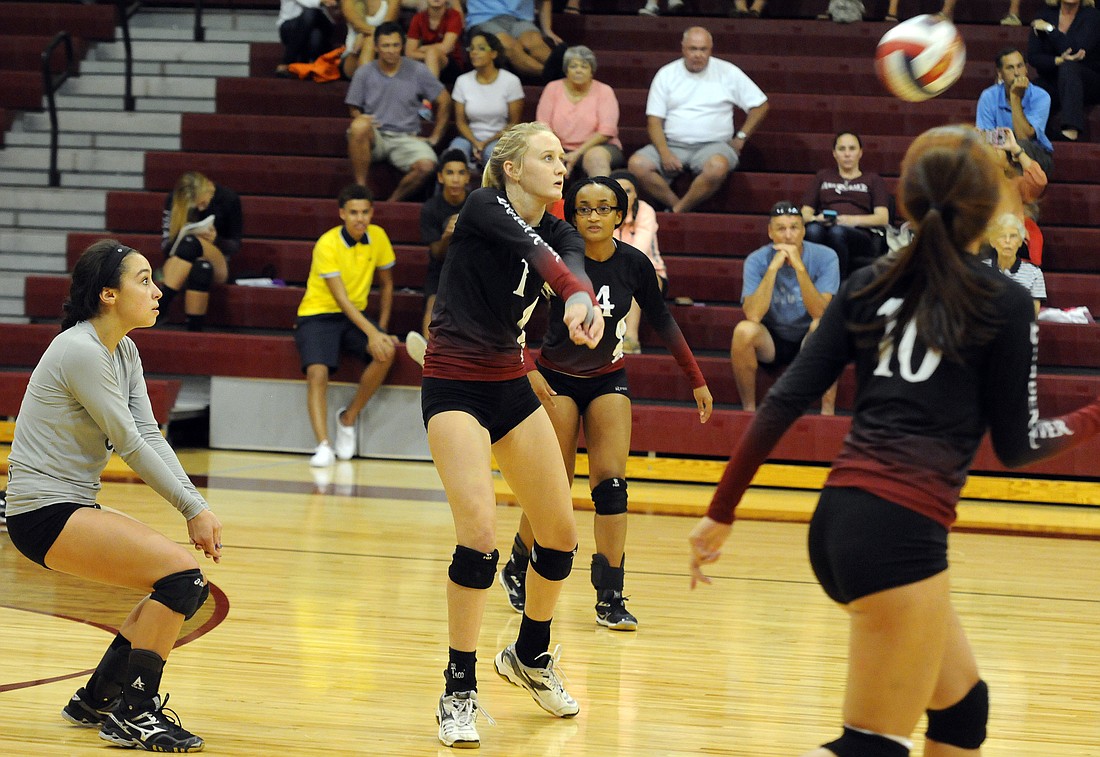 Braden River junior outside hitter Sydney Jaco and her Pirates teammates will host a Preseason Classic Aug. 16 and 18.